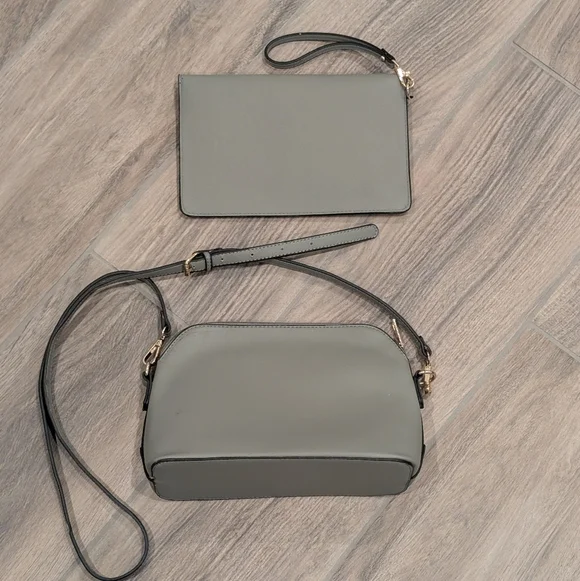 Lovevook Gray Crossbody Bag & Clutch - Picture 3 of 14